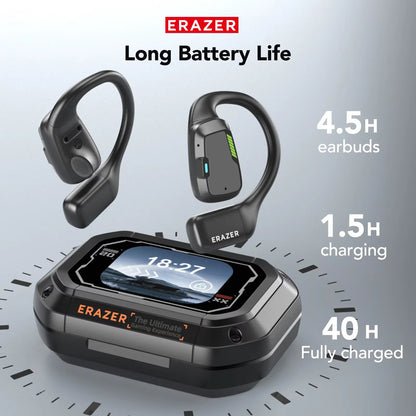 135 Translator Earphone - XP6 Bluetooth Headset with DIY Equalizer App, AI Technology, and Touch Screen for Travel